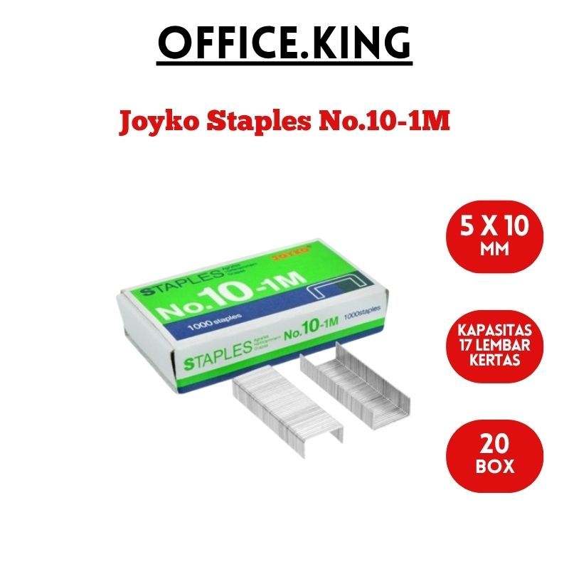 

JOYKO STAPLES NO.10-1M ISI ULANG REFILL Stapler HD10
