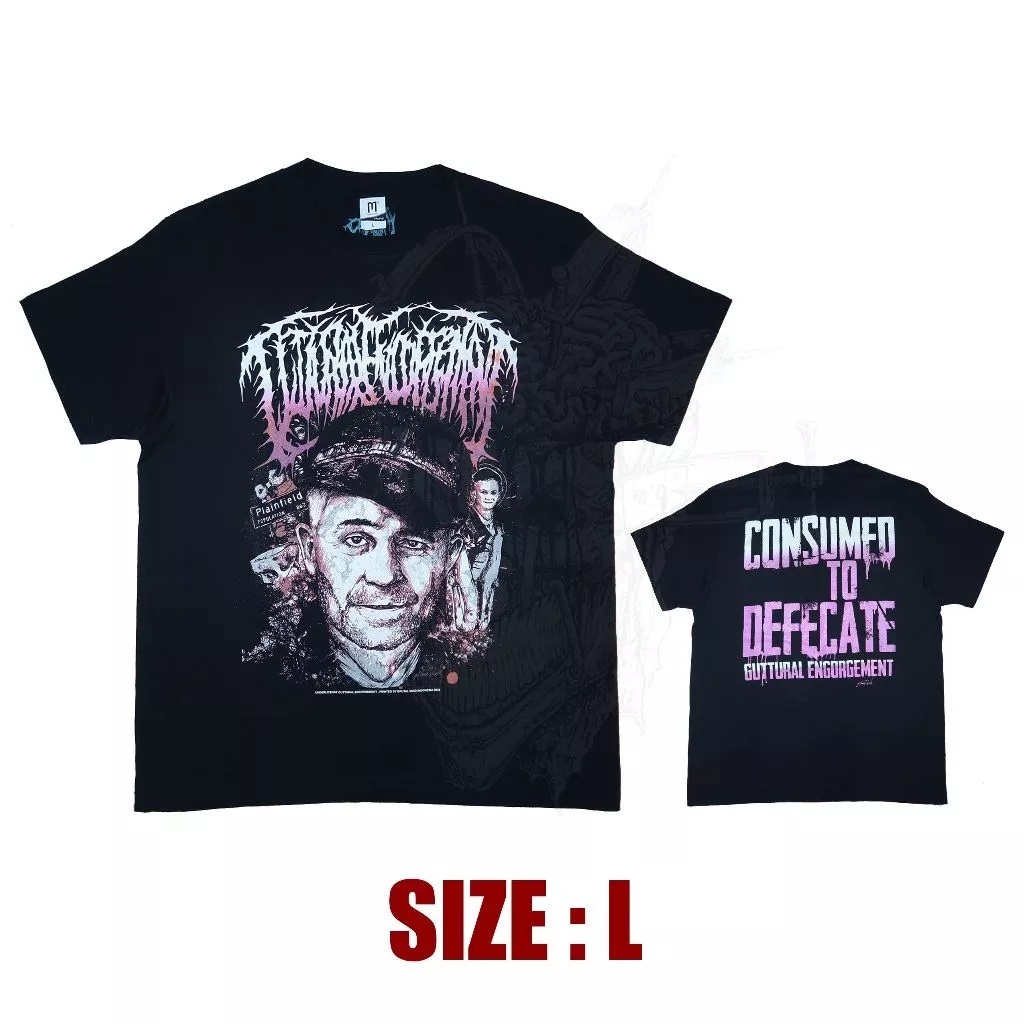 TSHIRT GUTTURAL ENGORGEMENT - Consumed To Defecate