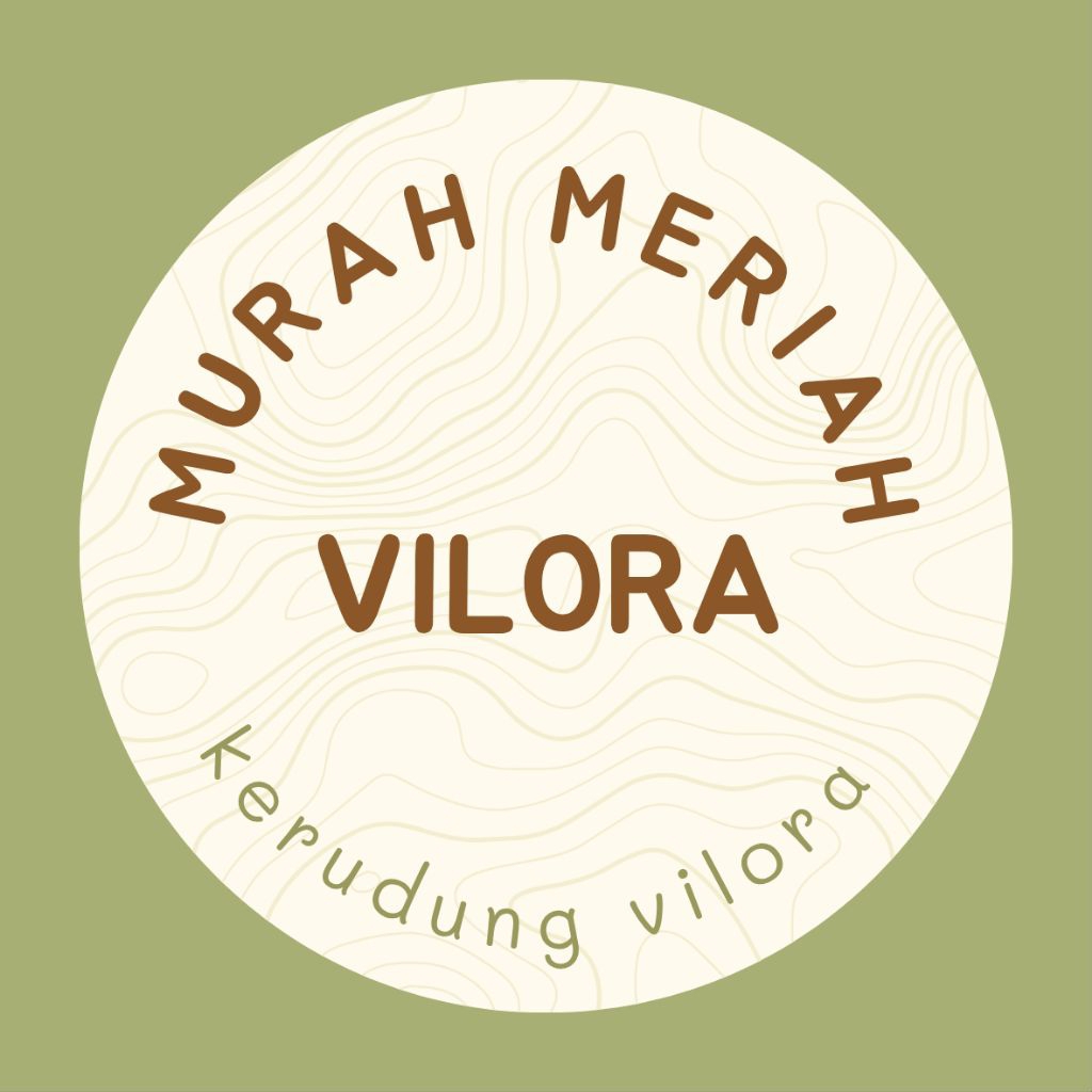 PRELOVED Kerudung Vilora Warna Cokelat Pramuka UK L