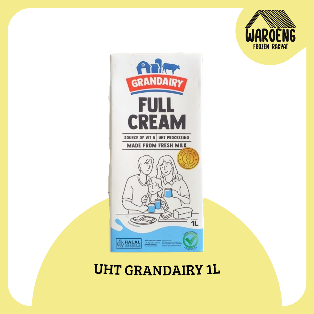 

GRANDAIRY FULL CREAM UHT 1L