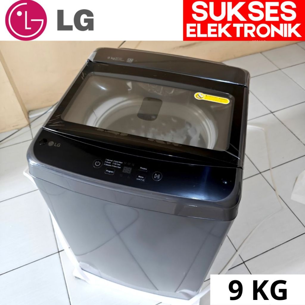 MESIN CUCI 1 TABUNG LG 9 KG T-2109 NBTM / MESINCUCI OTOMATIS 9KG 9 KILO T 2109NBTM 2109