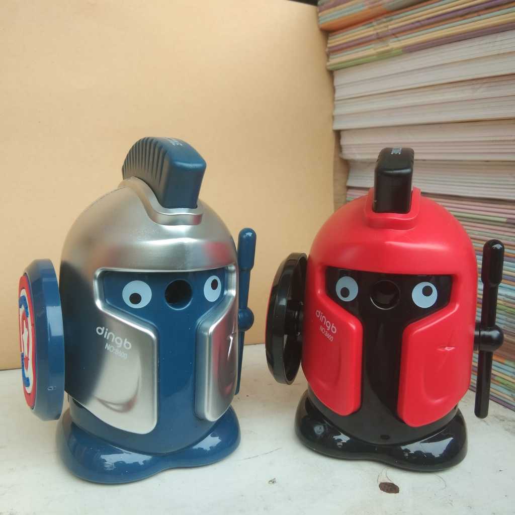 

Rautan Pensil Putar Karakter Lucu