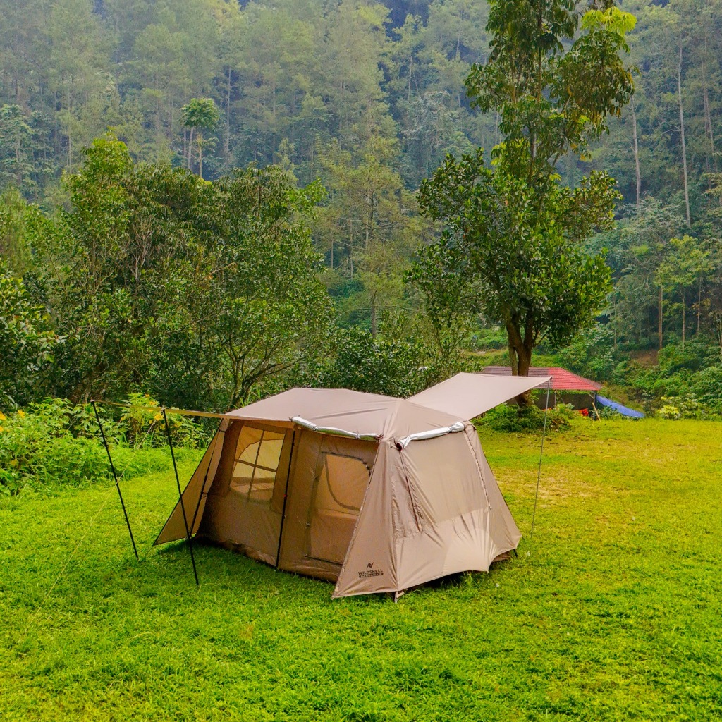 TENDA GLAMPING PANDAWA TENDA OUTDOOR KELUARGA WILDSHELL