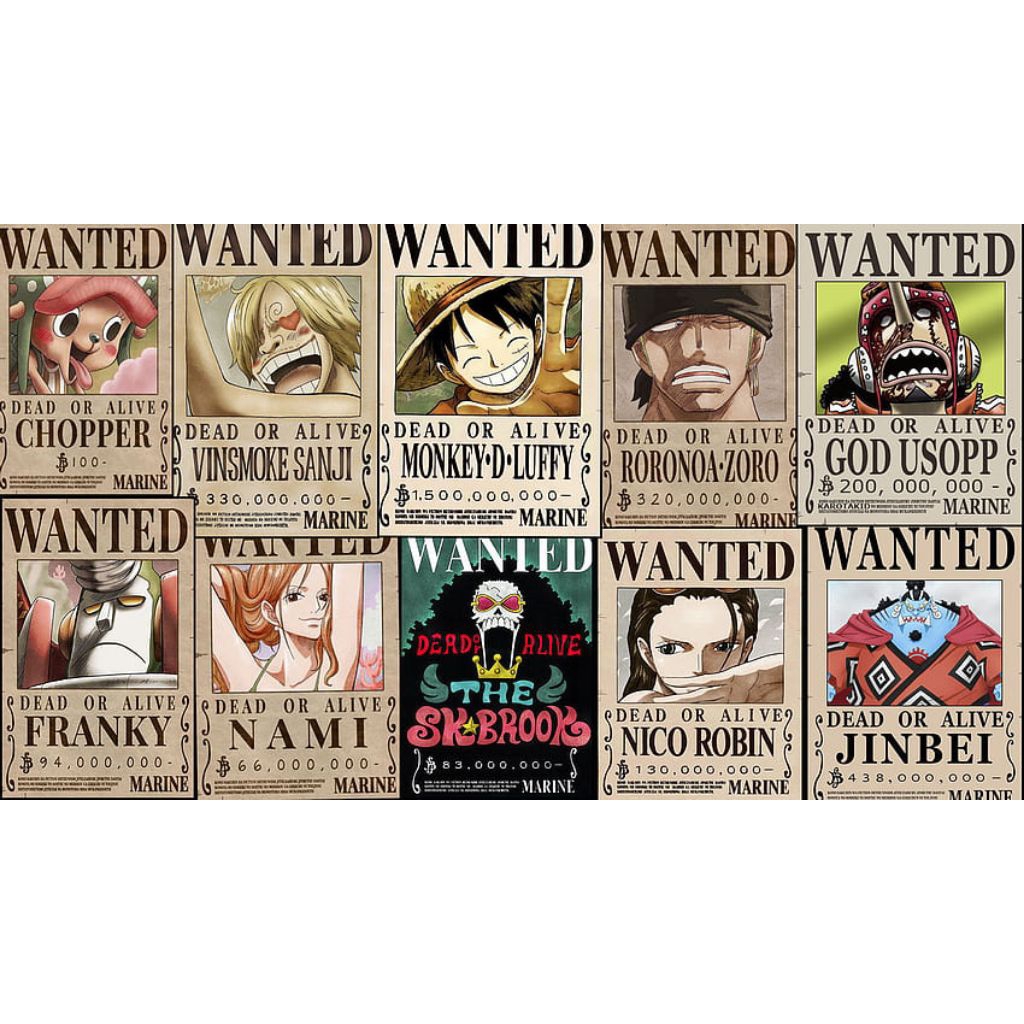 poster bounty one piece