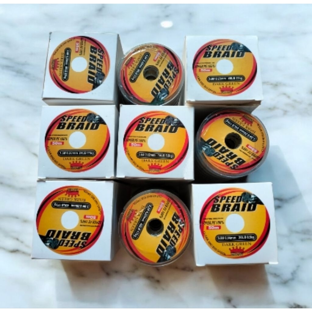 PE X6 GAMARU SPEED BRAID 50 m