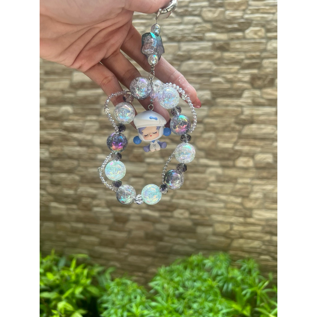 phone strap skullpanda