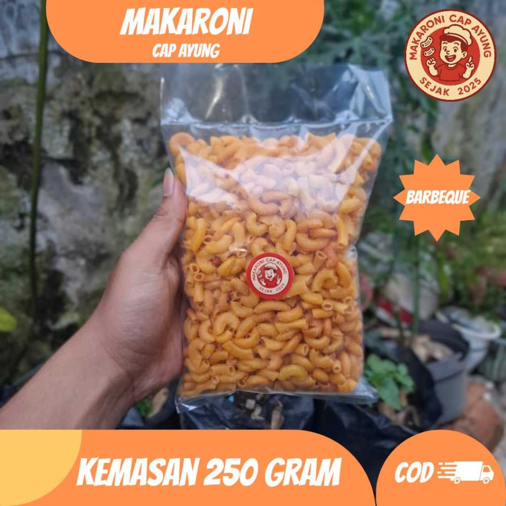 

MAKARONI RENYAH 250 Gram BBQ Keju Balado Jagung Manis Jagung Bakar