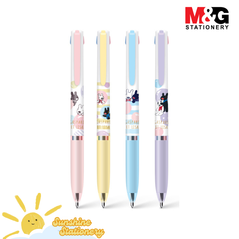 

M&G Gel Pen 3 Warna GASPARD ET LISA 0.38mm / Pulpen QGPT4372