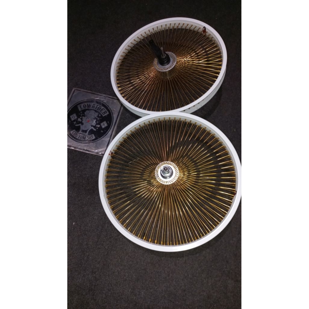 Velg Rempet Jari-Jari Gold uk 20 lowrider