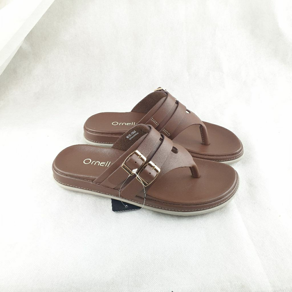 ISM - Ornella/MX.191 - Sandal Flat Simple Wanita - Sandal Santai Wanita