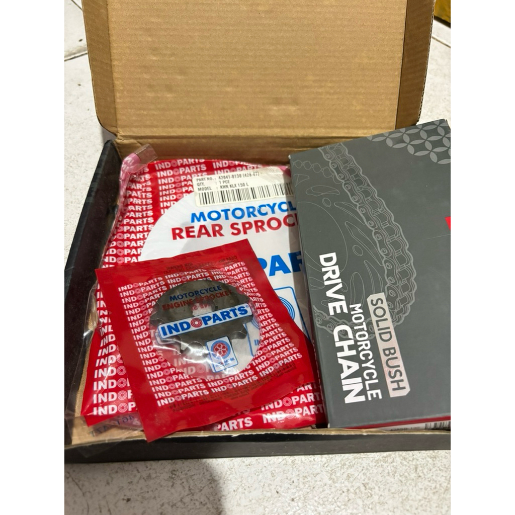 GIR SET KLX 150 (2014)  MEREK INDOPARTS