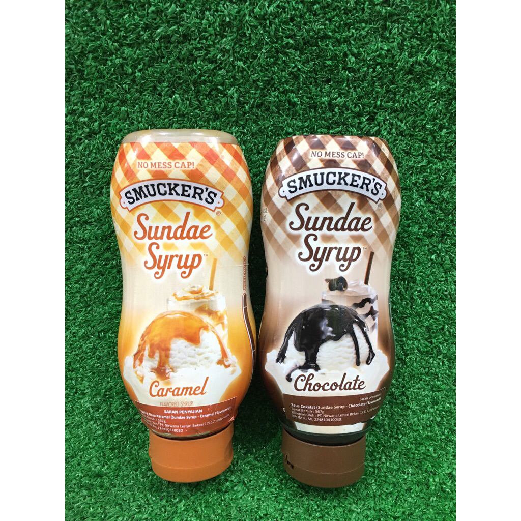 

Smuckers Sundae Syrup In Bottle Topping Saus Sirup Botol 567gr Impor US