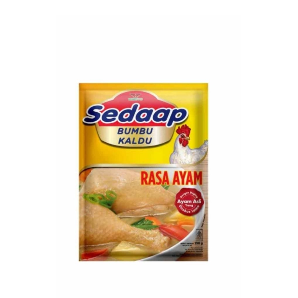 

sedaap bumbu kaldu ayam pack 250 gram