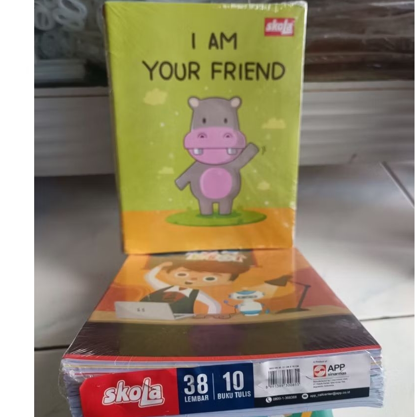 

BUKU TULIS SIDU SKOLA 38 LEMBAR _ SIDU SKOLA 38 SATU PACK ISI 10 BUKU