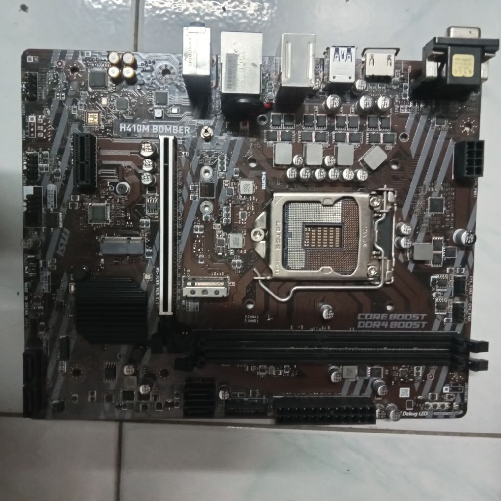 Motherboard MSI H401M
