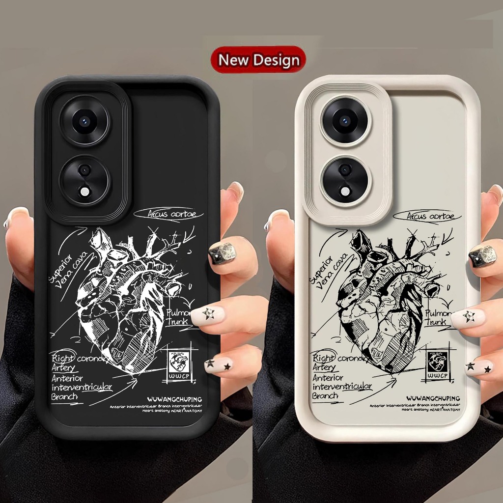 Softcase Rubber Pro Camera Timbul Oppo A18 A38 - Case Hp Oppo A18 A38 - Casing HP Oppo A18 A38 - Sli