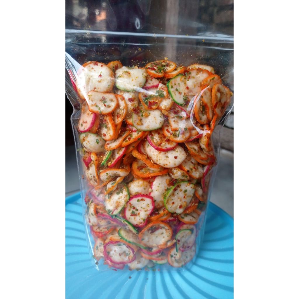 

Krupuk Seblak Pedes Daun Jeruk