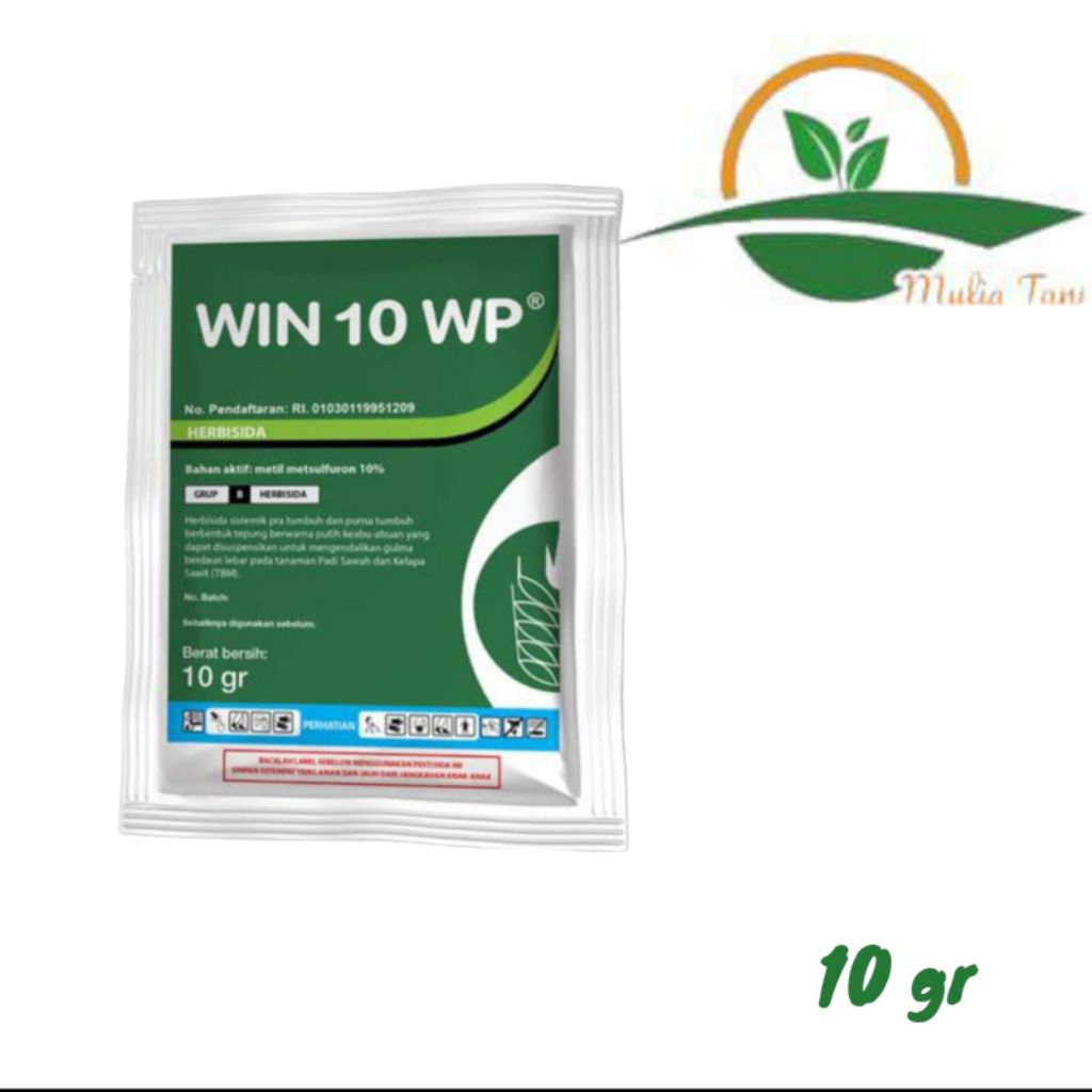 Herbisida Win 10 WP Kemasan 10 gr