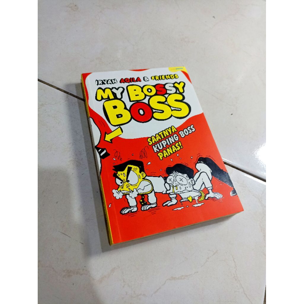 OBRAL BUKU MURAH ORIGINAL / BUKU HUMOR / MY BOSSY BOSS / BEST SELLER / IRVAN AQILA & FRIENDS / CERPE
