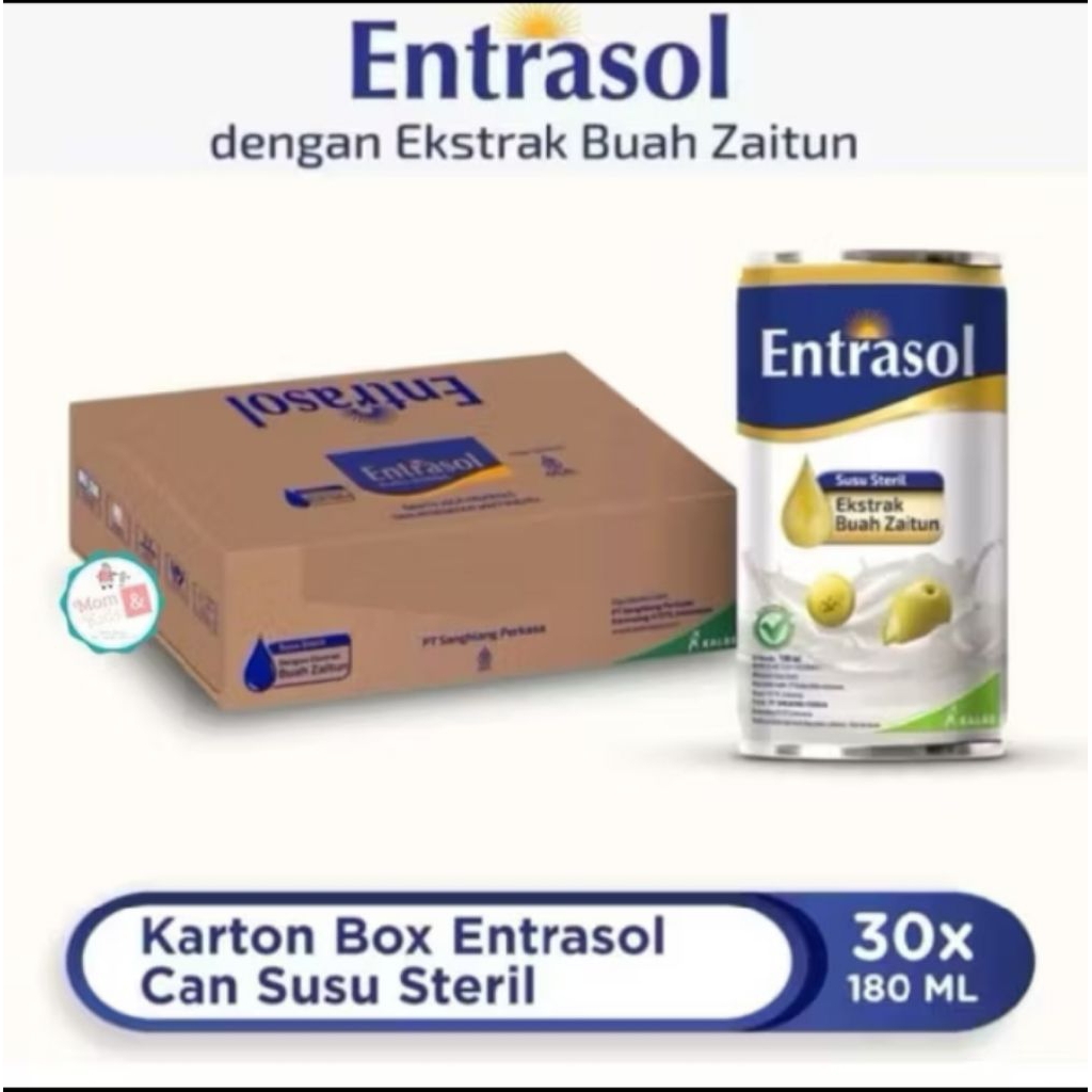 

Susu Steril Entrasol 180ml