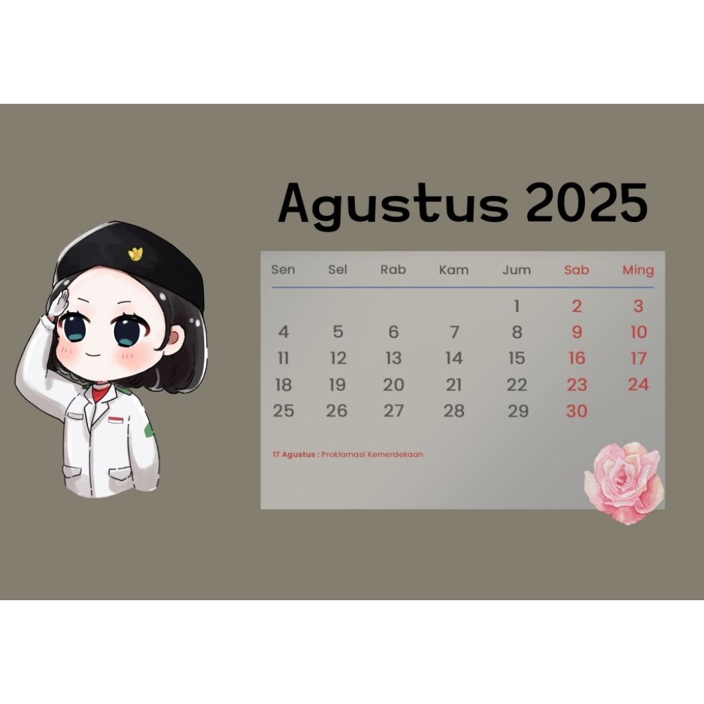 

Calendar meja terbaru 2025 aesthetic/Kalender meja 2025