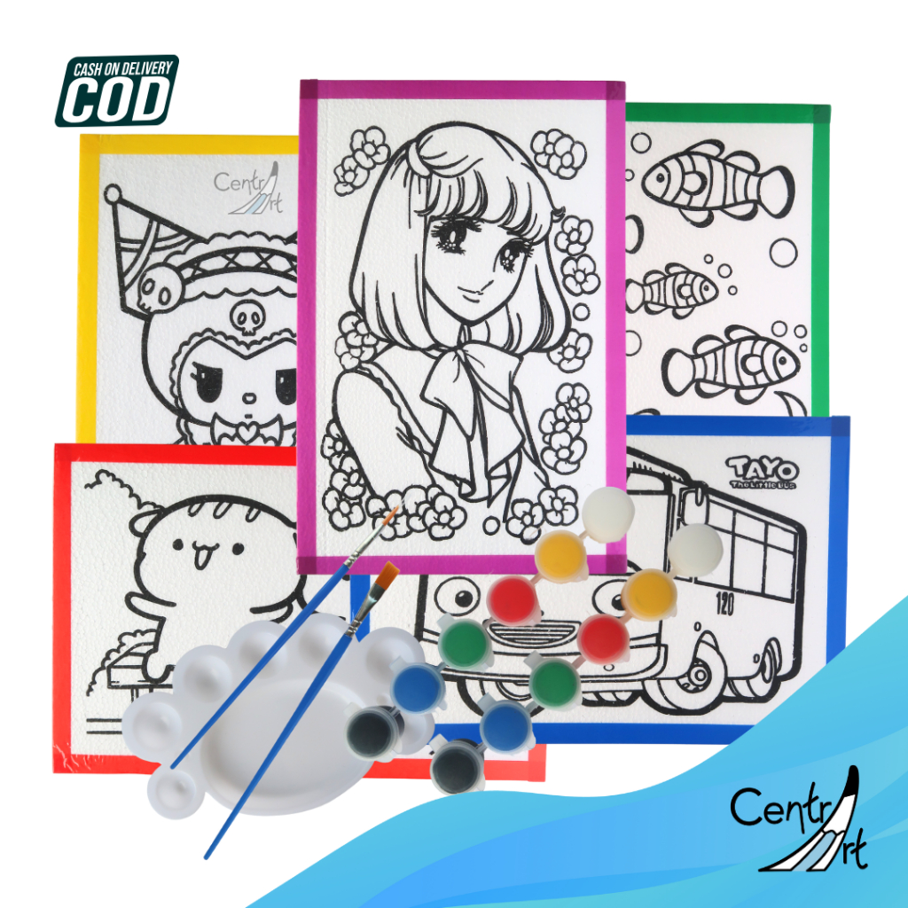 

Paket Lukis Styrofoam anak Cewek Cowok Set untuk kreativitas anak dan aktivitas anak