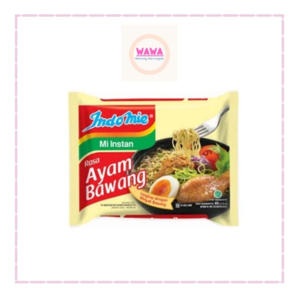 

INDOMIE KUAH AYAM BAWANG 1 PCS - WARUNG MAMA ALMA