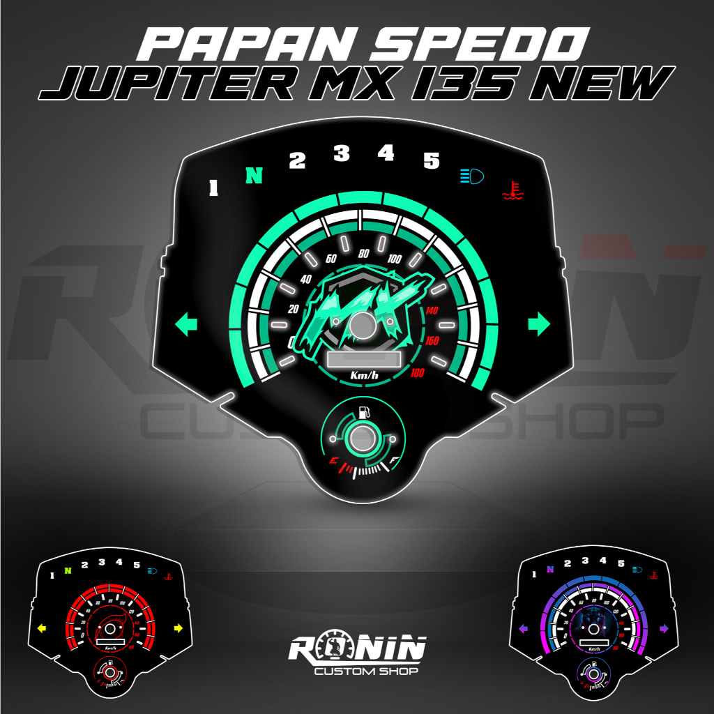 PAPAN SPIDO PANEL SPEEDOMETER PAPAN SPEDO NEW JUPITER MX 135 NJMX 135 YAMAHA JUPITER BISA CUSTOM