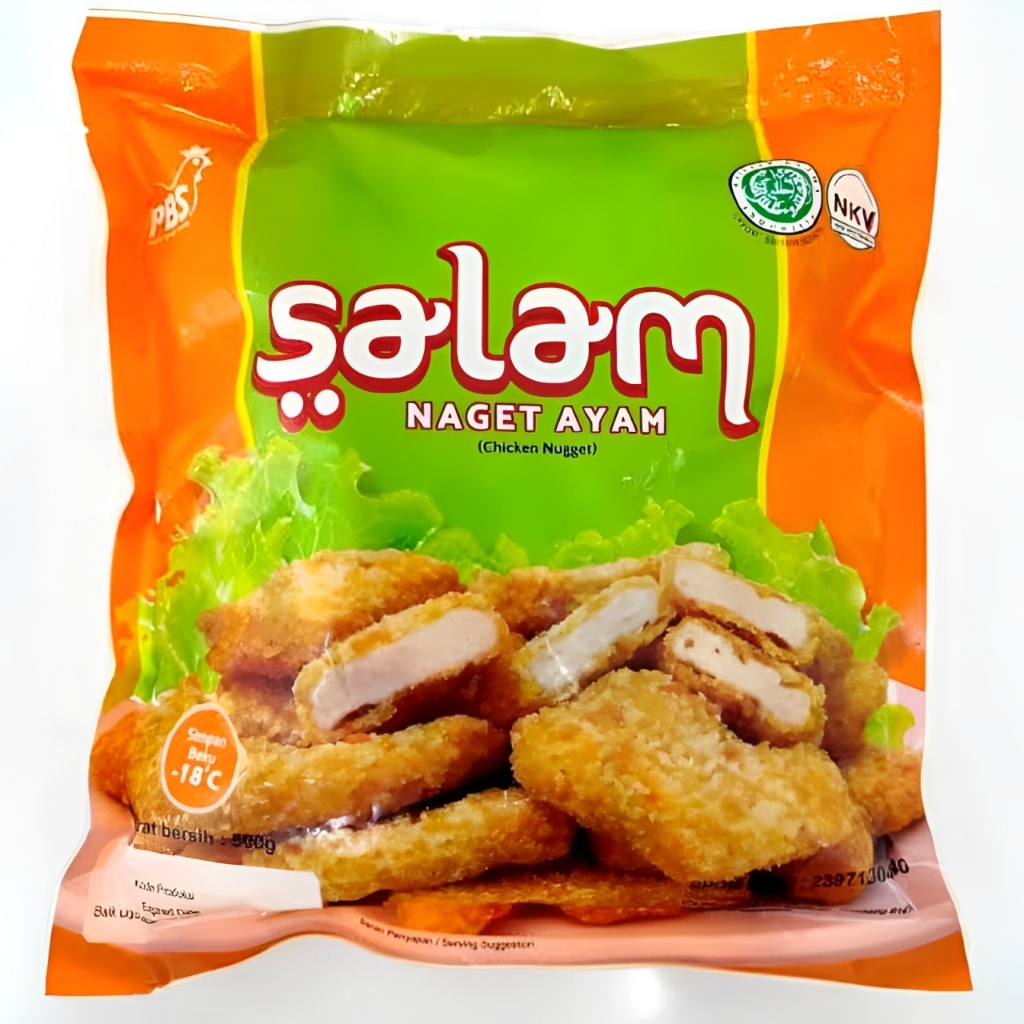 

Salam Chicken Nugget | Naget Ayam Halal 250 gr (Jawa Timur)