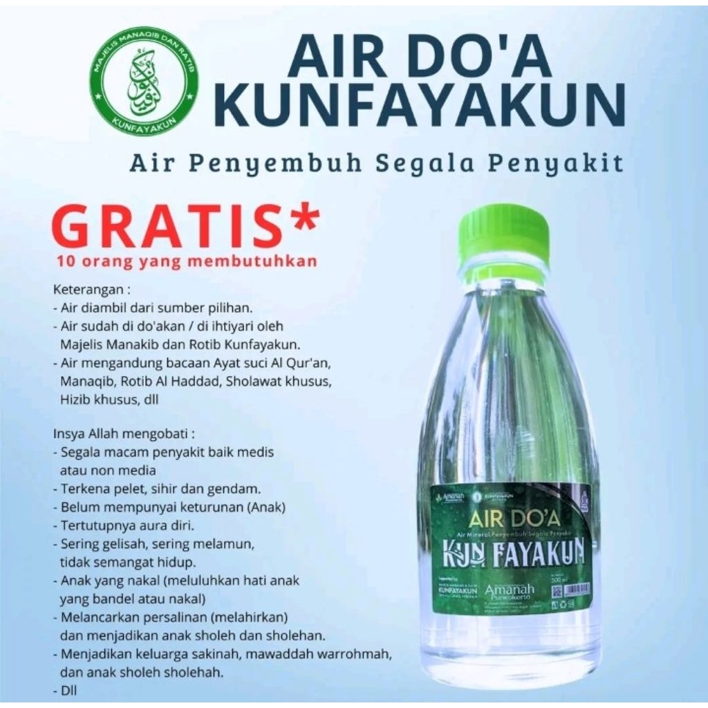 

AIR DOA KUNFAYAKUN