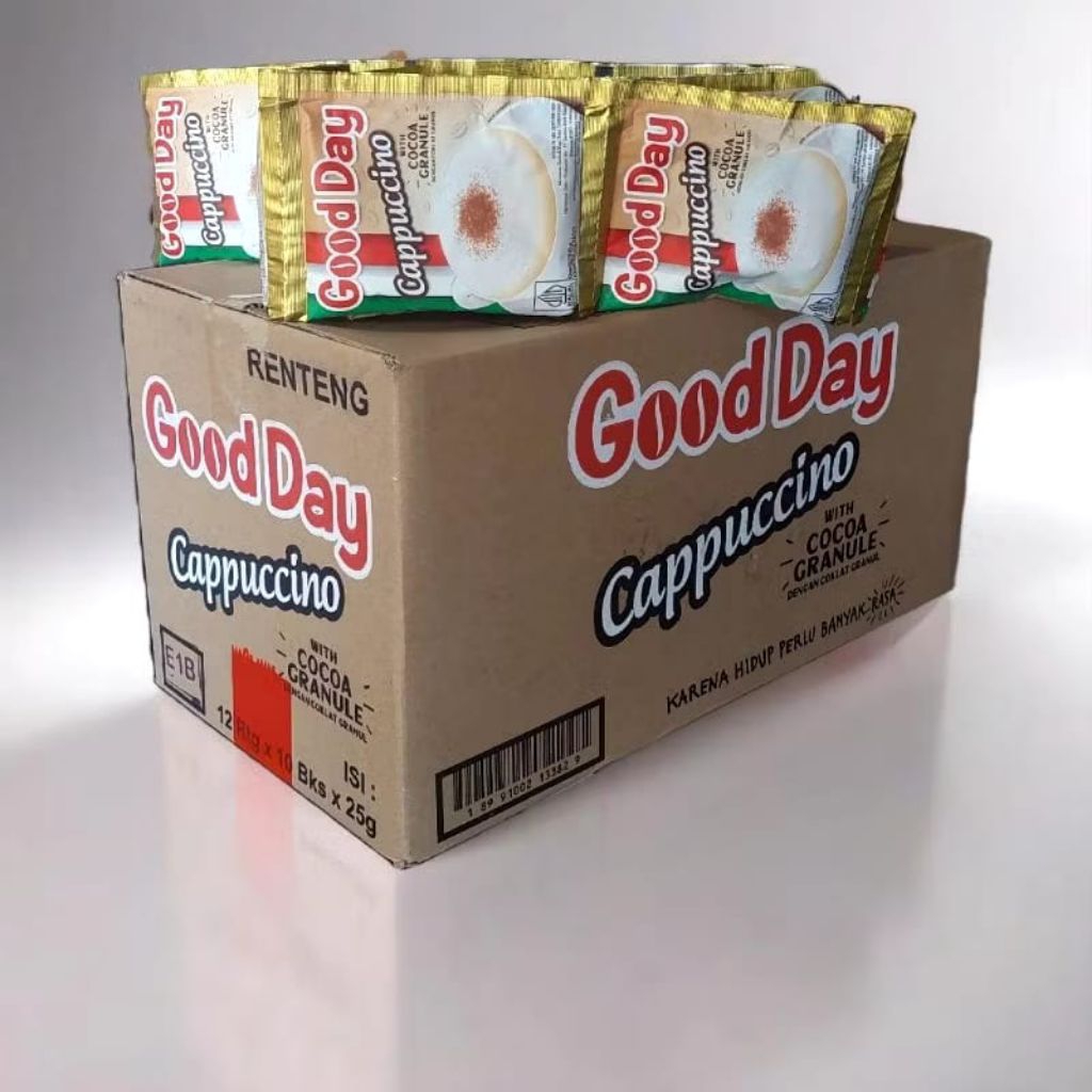 

Good Day Cappucino (1 Dus/12 Renceng)