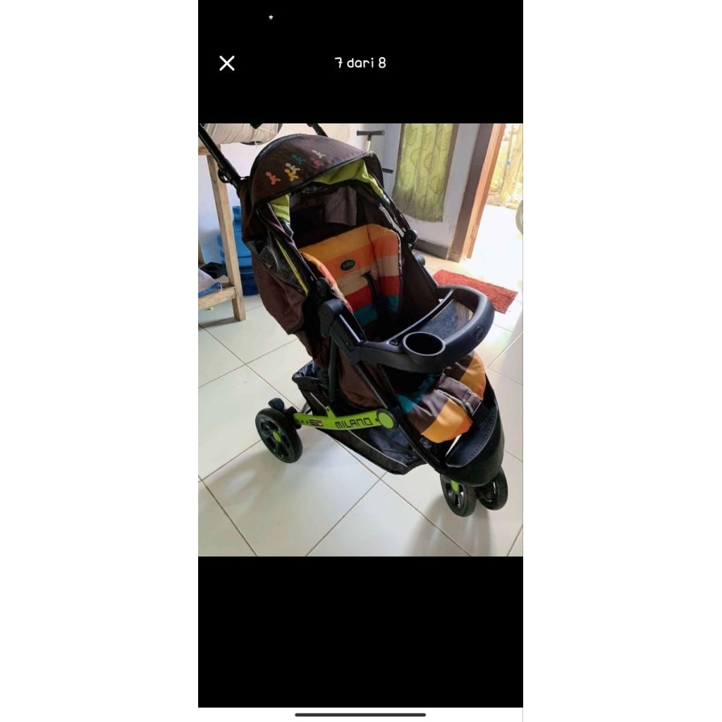 stroller pliko milano