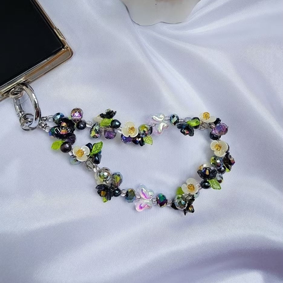 Strap Phone Bunga/Flower Strap Phone/Fairy Phone Charm