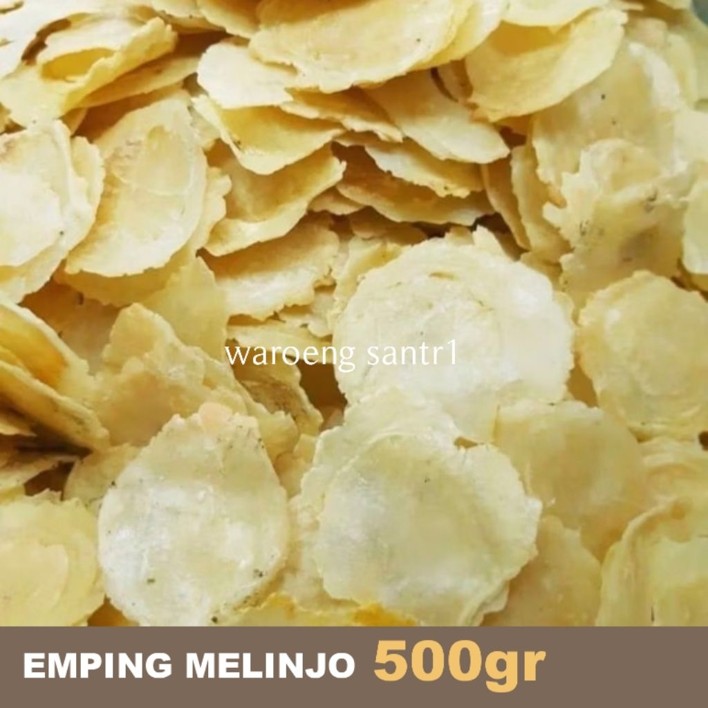 

EMPING MELINJO MENTAH SIAP GORENG KEMASAN 500 GRAM