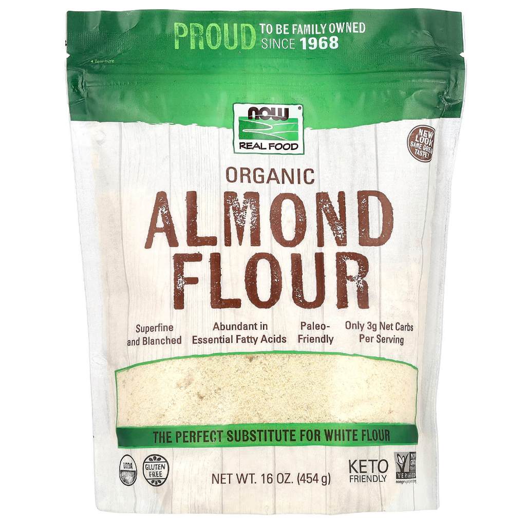 

NOW Foods Organic Almond Flour 454 g