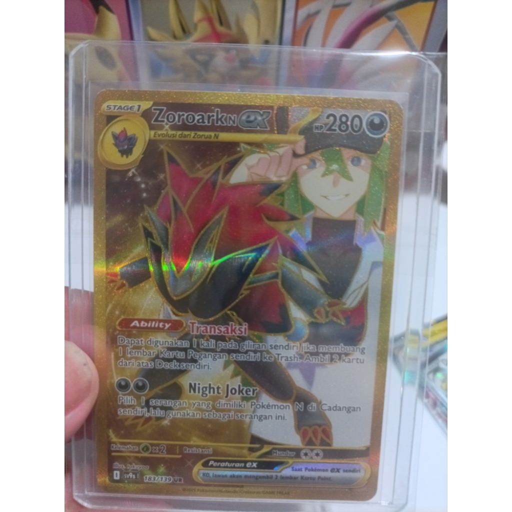 Zoroark N ex 183/139 UR - Ikatan Takdir - Pokemon TCG Indonesia
