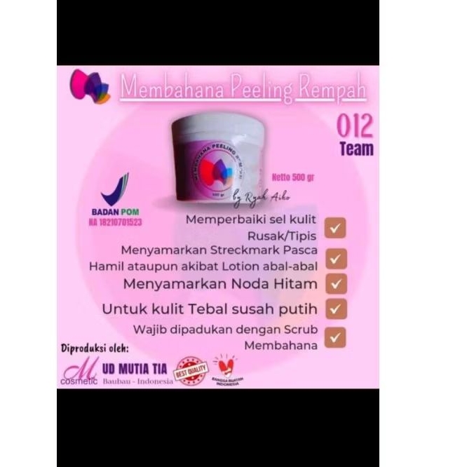 lulur rempah membahana 500grm