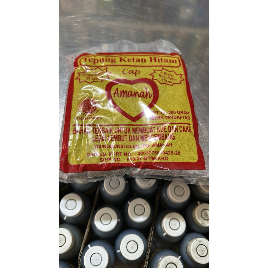 

Tepung ketan hitam Amanah