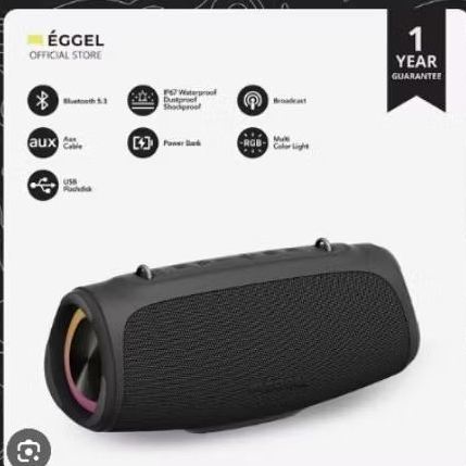 Eggel Terra 3 Max 100% Original Bluetooth Speaker