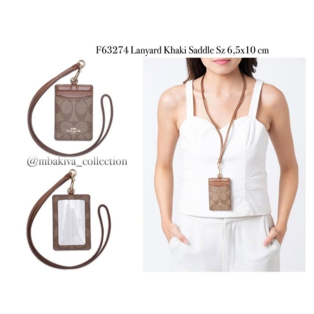 

CO F63274 Lanyard Khaki Saddle