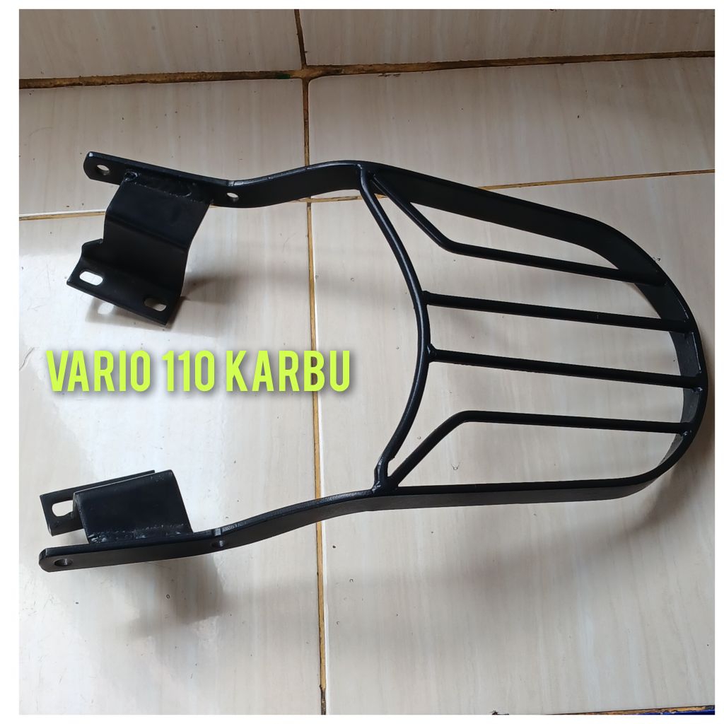 Breket Motor VARIO 110 KARBU Breaket Braket locco Rear Begel Dudukan Box Rak Bagasi Belakang Planger