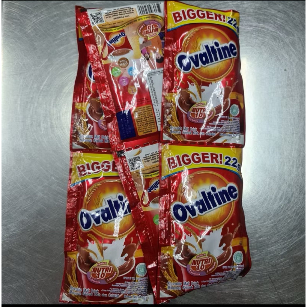 

Ovaltin 1 Renceng isi 10 sachet