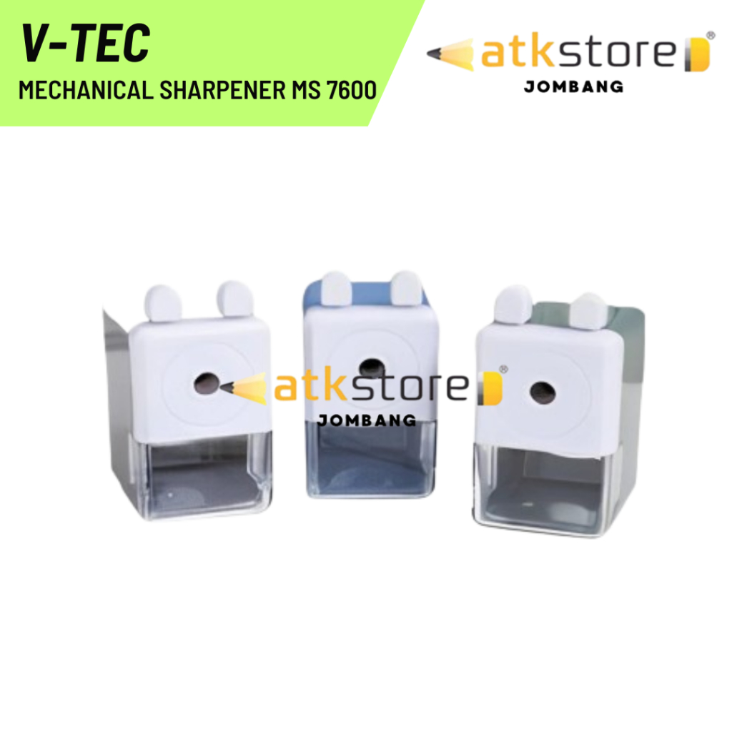 

Serutan Rautan Putar V-TEC MS-7600 Sharpener Rautan Pensil Meja