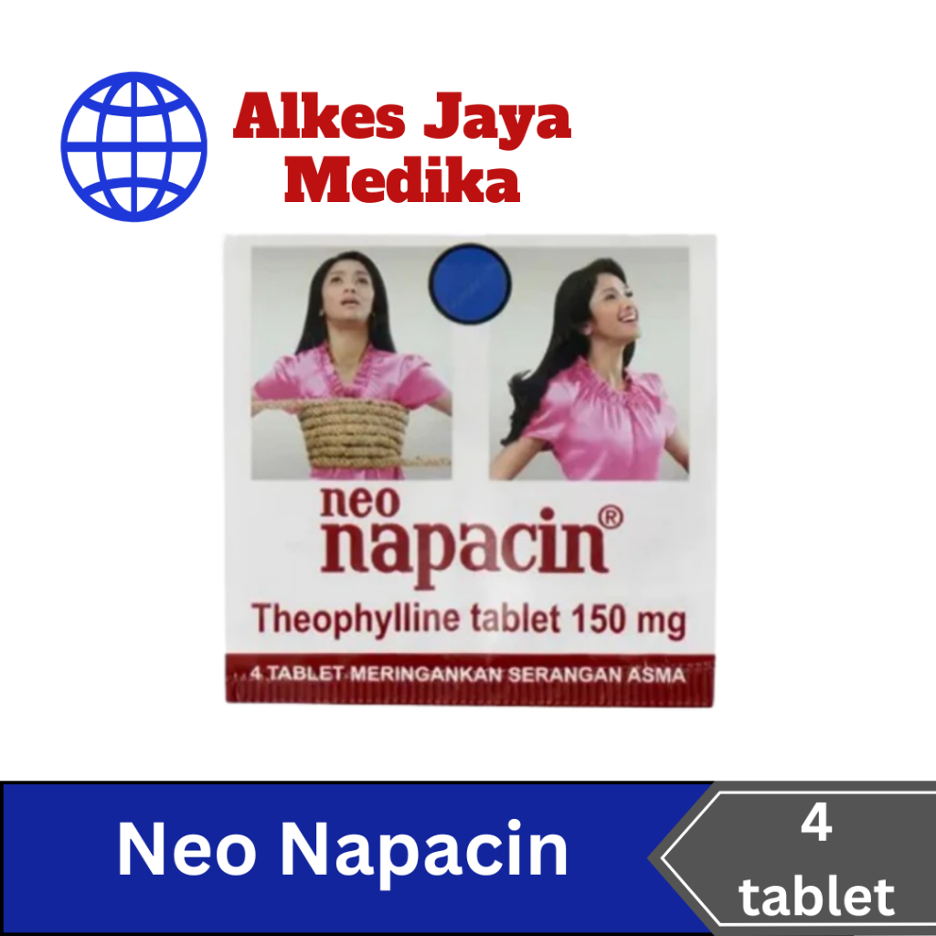 NEO NAPACIN Isi 4 Tablet - Obat Asma