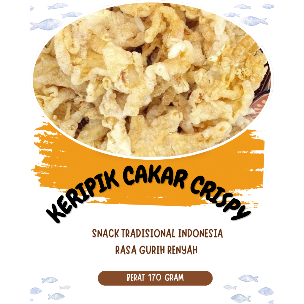 

Kripik Cakar / Keripik Ceker Ayam Matang - 170 gram