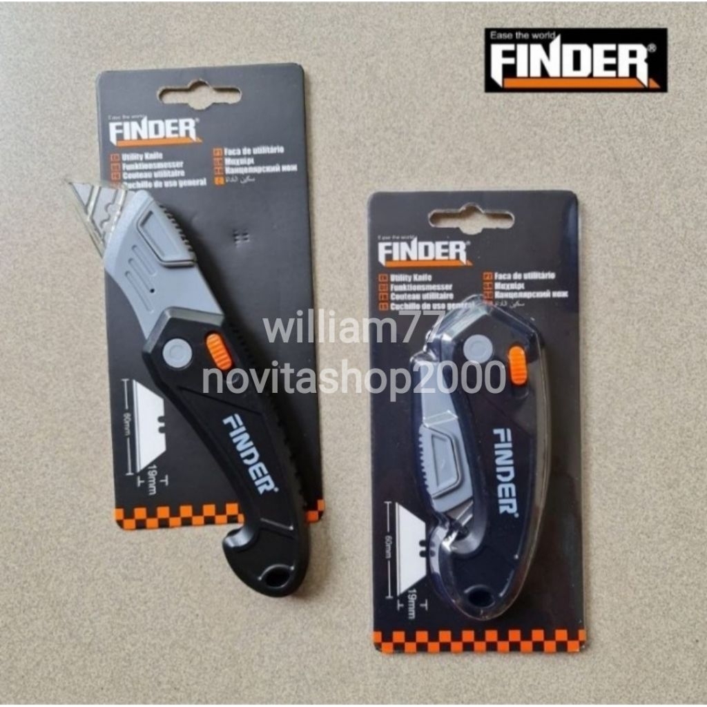 

cutter lipat finder / pisau cutter lipat