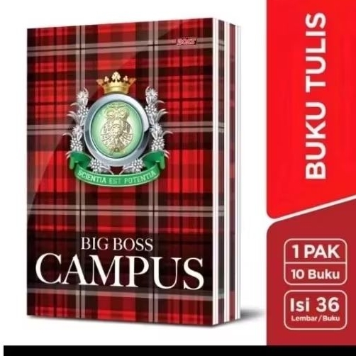 

10pcs Buku Big Boss isi 36 lembar Boxi