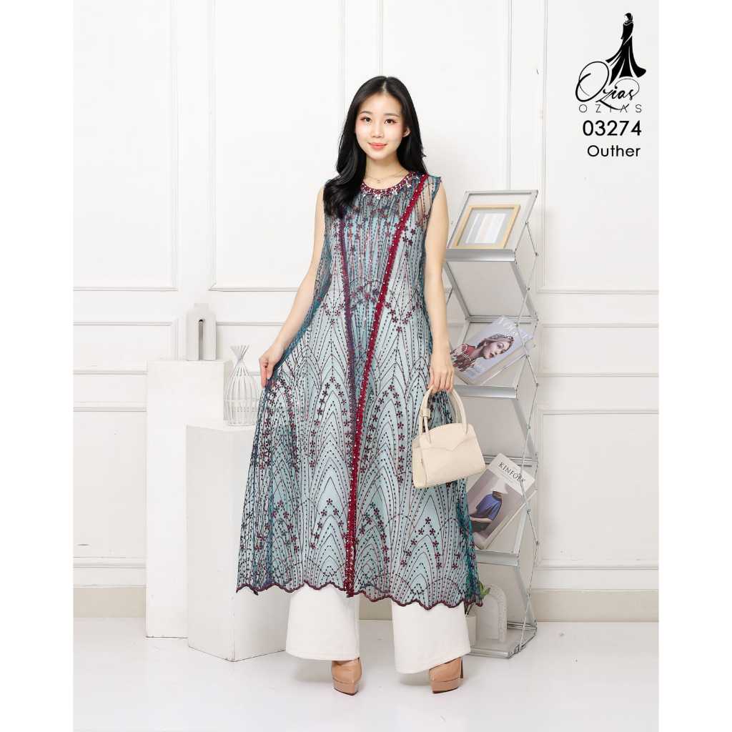 OUTER OZIKO TILE HANA 03274 LD 105 120 I Outer Tile Jumbo I Outer Kondangan Mewah