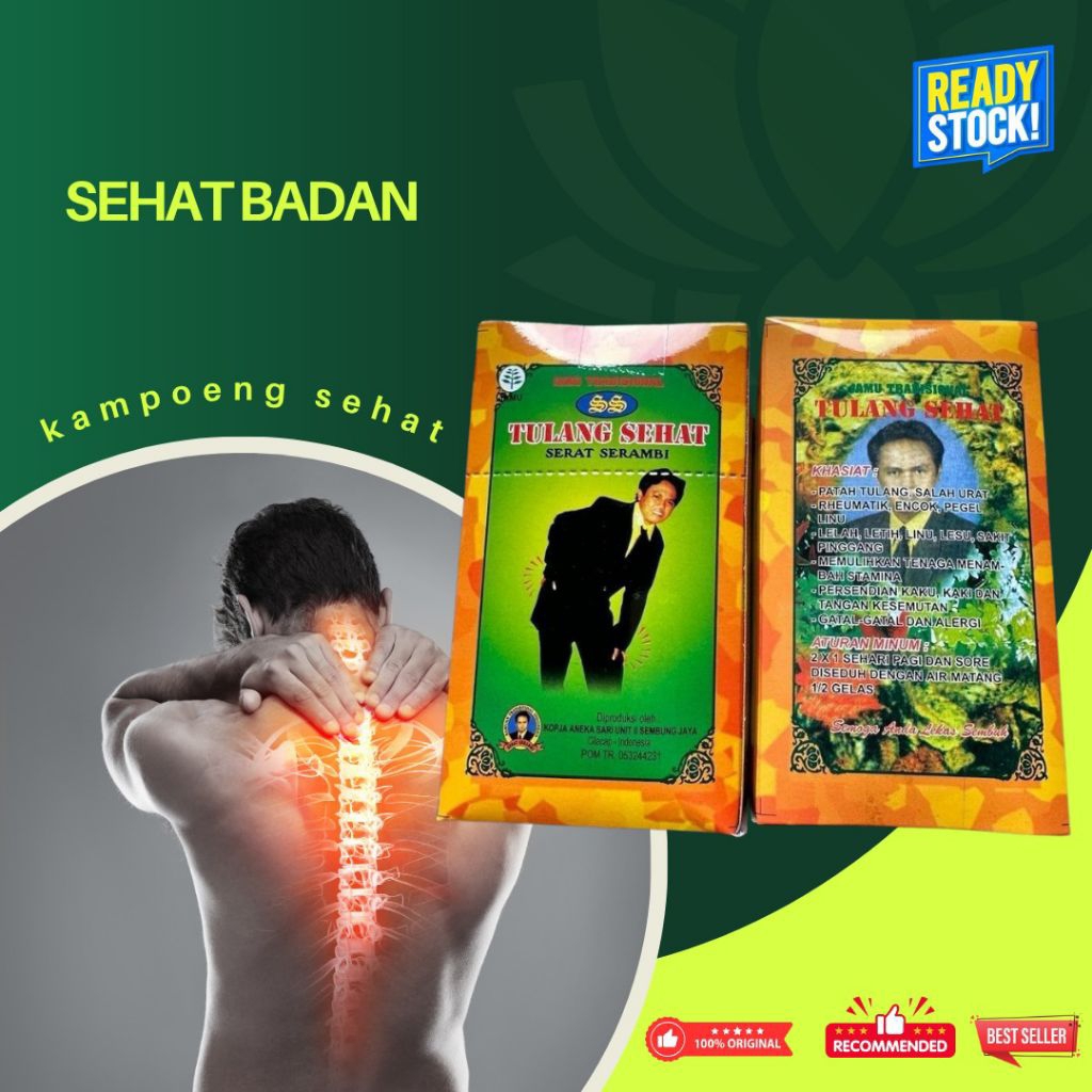 

Tulang Sehat Serat Serambi Original 100% Asli