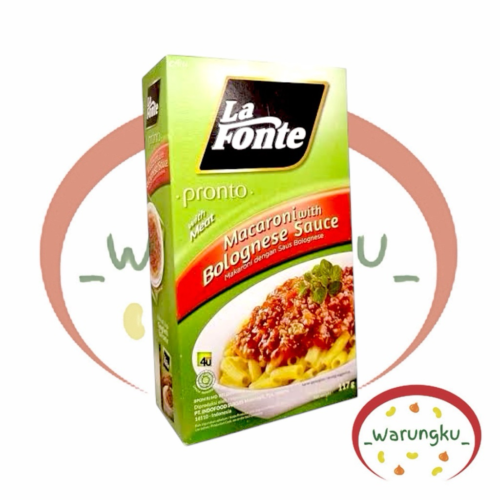 

La Fonte PRONTO Macaroni Bolognaise 1pc